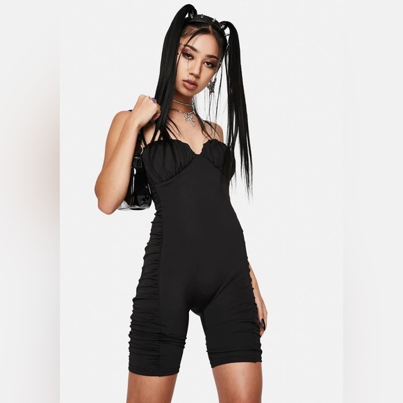 Rare Londo Side Ruched Cyclesuit - Picture 7 of 7